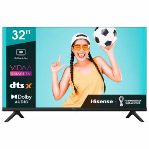 Tv hisense 32pulgadas led hd - 32a4bg - smart tv - dolby audio - 2 hdmi - 2 usb - dvb - t2 - t - c - s2 - s - modo hotel
