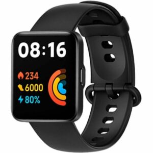 Reloj xiaomi smartwatch redmi watch 2 lite - notificaciones - frecuencia cardiaca - gps - negro