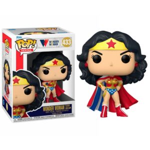 Funko pop dc wonder woman 80th wonder woman clasica con capa 55008