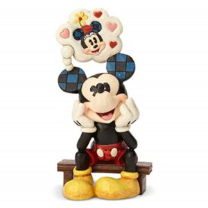 Figura enesco disney mickey enamorado