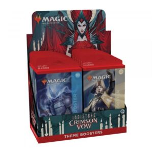 Juego de cartas wizards of the coast theme booster display (12 mazos) innistrad crimson vow cartas magic the gathering inglés