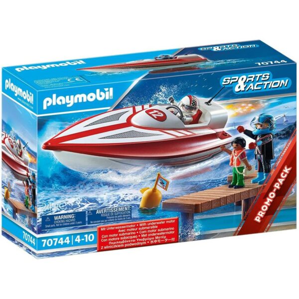 Playmobil speedboat racer