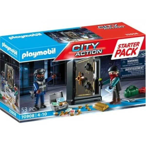 Playmobil starter pack caja fuerte