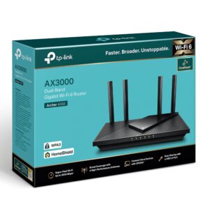 Router wifi tp link archer ax55 ax3000 dual band 3000mbps