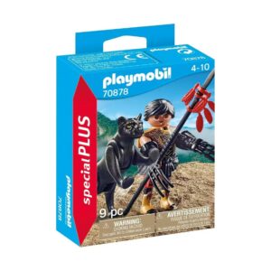 Playmobil guerrero con pantera