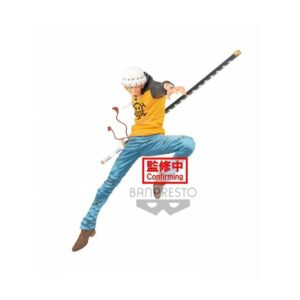 Figura banpresto one piece the trafalgar law 1 maximatic