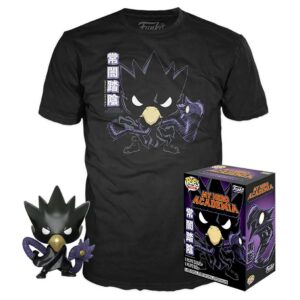 Pop & tee my hero academia tokoyami funko + camiseta talla m