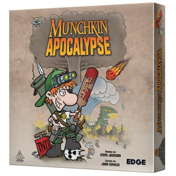 Juego de mesa munchkin apocalypse pegi 10