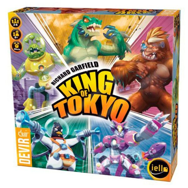 Juego de mesa devir king of tokyo pegi 8