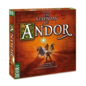 Juego de mesa devir las leyendas de andor pegi 10