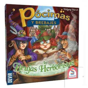 Juego de mesa devir pócimas y brebajes: las brujas herboristas pegi 10