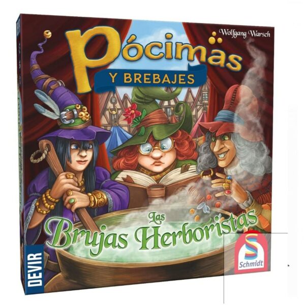 Juego de mesa devir pócimas y brebajes: las brujas herboristas pegi 10