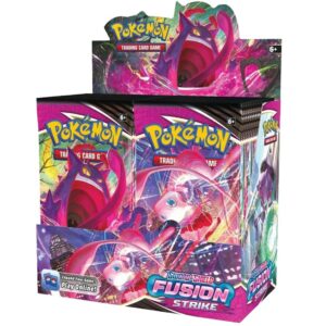 Juego de cartas pokemon espada y escudo 8 fusion strike expositor 36 sobres inglés