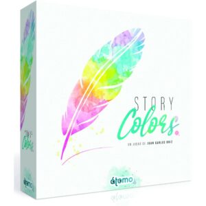 Juego de mesa átomo games story colors pegi 8
