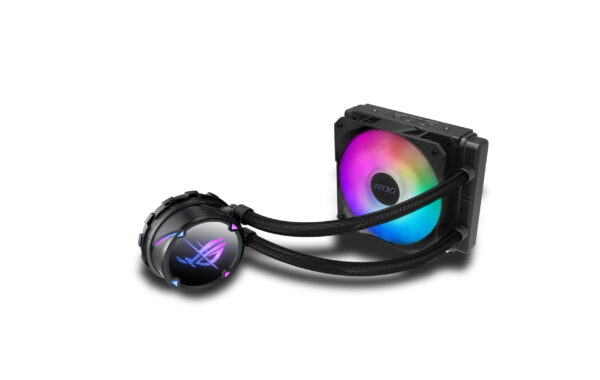 Kit refrigeracion liquida asus rog strixlc ii 120 argb gaming