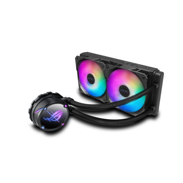 Kit refrigeracion liquida asus rog strix lc ii 240 argb gaming