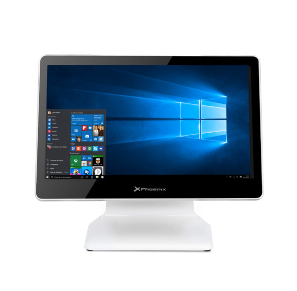 Punto de venta 15.6pulgadas - intel j1900 - 8gb - 128gb - w10 pro blanco