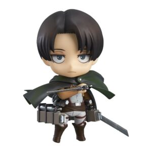 Figura good smile company nendoroid attack on titan ataque de titanes levi