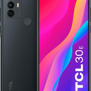 Telefono movil smartphone tcl 30e space grey 6.52pulgadas - 64gb rom - 3gb ram - 50+2 mpx - 5 mpx - 5000 mah - dual sim - nxtvision