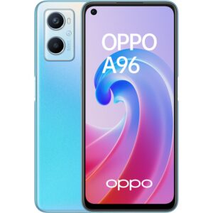 Telefono movil smartphone oppo a96 sunset blue - 6.59pulgadas - 128gb rom - 8gb ram - 50+2 mpx - 16 mpx - dual sim