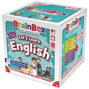 Juego de mesa brainbox lets learn english pegi 8
