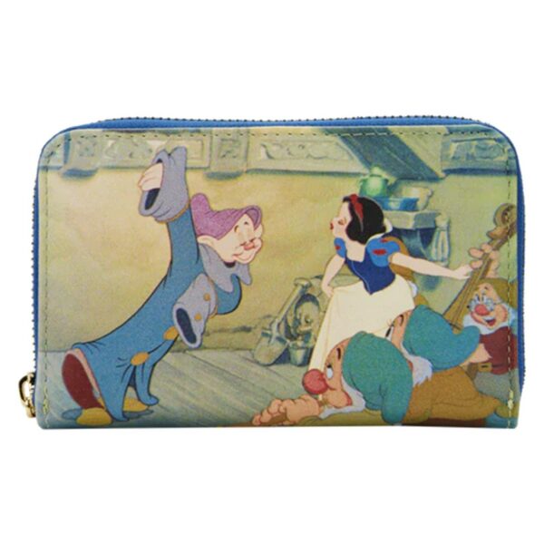 Cartera loungefly funko disney blacanieves y los siete enanitos