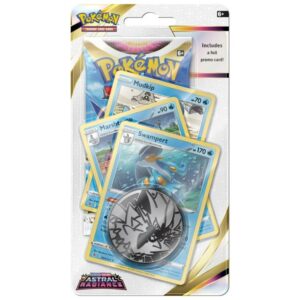 Juego de cartas pokemon tcg sword and shield astral radiance ss10 premium blister 16 unidades inglés