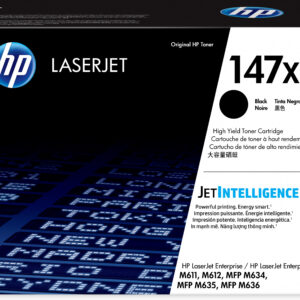 Toner hp 147x w1470x alta capacidad negro m611 - m612