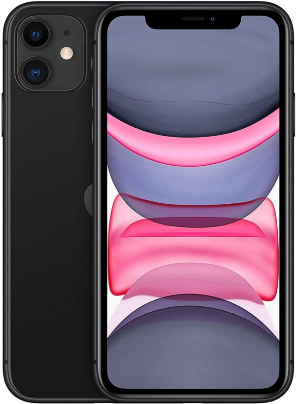 Telefono movil smartphone reware apple iphone 11 256gb black 6.1pulgadas - reacondicionado - refurbish - grado a+