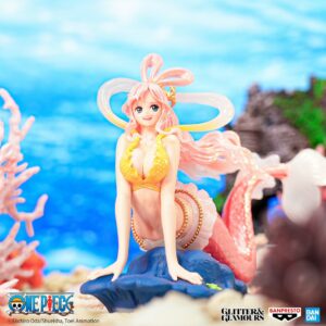 Figura banpresto one piece glitter glamours - princess shirahoshi - special color