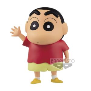 Figura banpresto shinchan crayon shinchan sofubi shinnosuke nohara