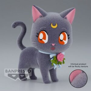 Figura banpresto pretty guardian sailor moon fluffy puffy dress up style luna