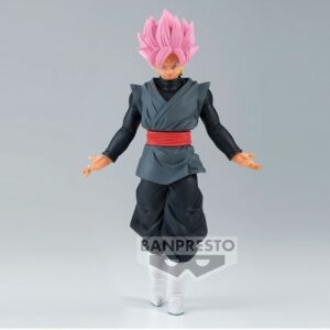 Figura banpresto dragon ball super solid edge works super saiyan rosé goku black