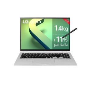 Portatil lg gram 16t90q - g i7 - 12800he 16pulgadas tactil 16gb - ssd1tb - wifi - bt - w11