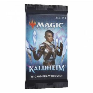 Juego de cartas sobre individual wizards of the coast magic the gathering kaldheim sobre draft inglés