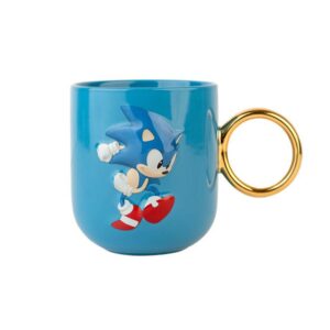 Taza 3d sonic the hedgehog