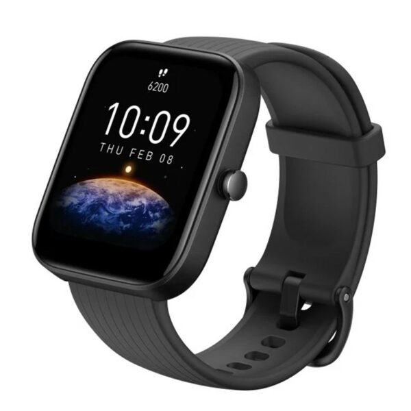 Pulsera reloj deportiva amazfit bip 3 black 1.69pulgadas - smartwatch -