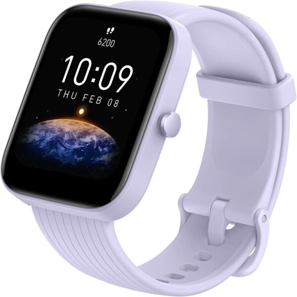 Pulsera reloj deportiva amazfit bip 3 blue 1.69pulgadas - smartwatch