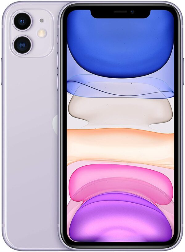 Telefono movil smartphone reware apple iphone 11 256gb purple 6.1pulgadas - reacondicionado - refurbish - grado a+