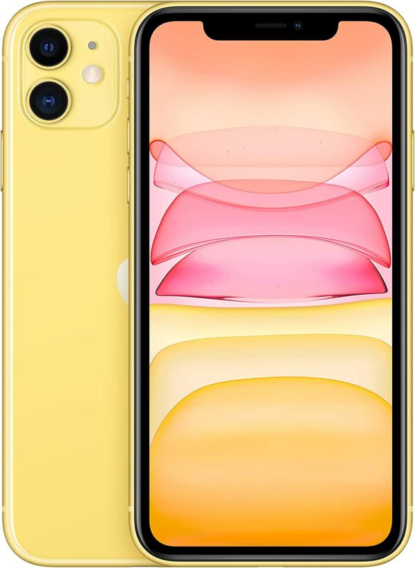 Telefono movil smartphone reware apple iphone 11 256gb yelllow 6.1pulgadas - reacondicionado - refurbish - grado a+