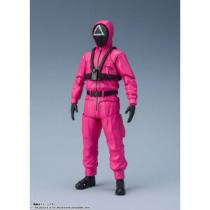 Figura tamashii nations masked soldier triangle sh figuarts squid game