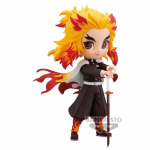 Figura banpresto q posket kimetsu no yaiba demon slayer kyojuro rengoku