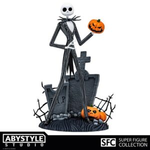Figura abystyle studio pesadilla antes de navidad - '' jack skellington''