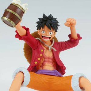 Figura banpresto one piece its a banquet!! monkey d luffy banquete