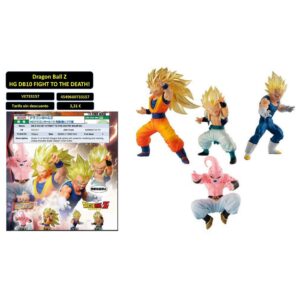 Set gashapon figuras bandai lote 30 articulos dragon ball z hg db10 fight to the death!