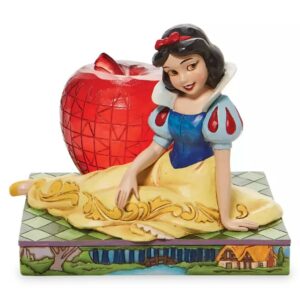 Figura enesco disney blancanieves y los siete enanitos blancanieves con manzana