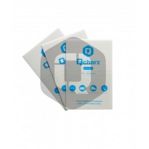 Laminas de proteccion frontales qcharx hidrogel antiblue qx1 lite 25 unidades
