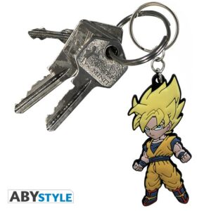 Llavero abystyle pvc dragon ball goku super saiyan