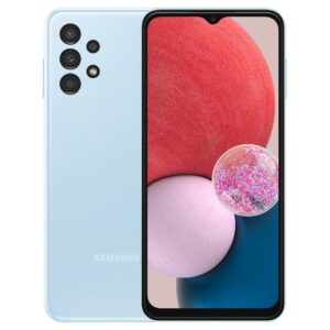 Telefono movil smartphone samsung galaxy a13 light blue 6.6pulgadas - 128gb rom - 4gb ram - 50 + 5 + 2 + 2 mpx - 8 mpx - dual sim - 5000 mah