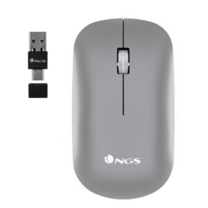 Raton multidispositivo inalambrico recargable ngs snoop - rb